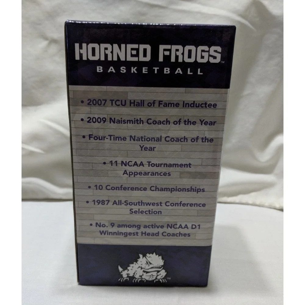 TCU Horned Frogs Basketball Coach Jamie Dixon Bobblehead 2016 SGA ~ New